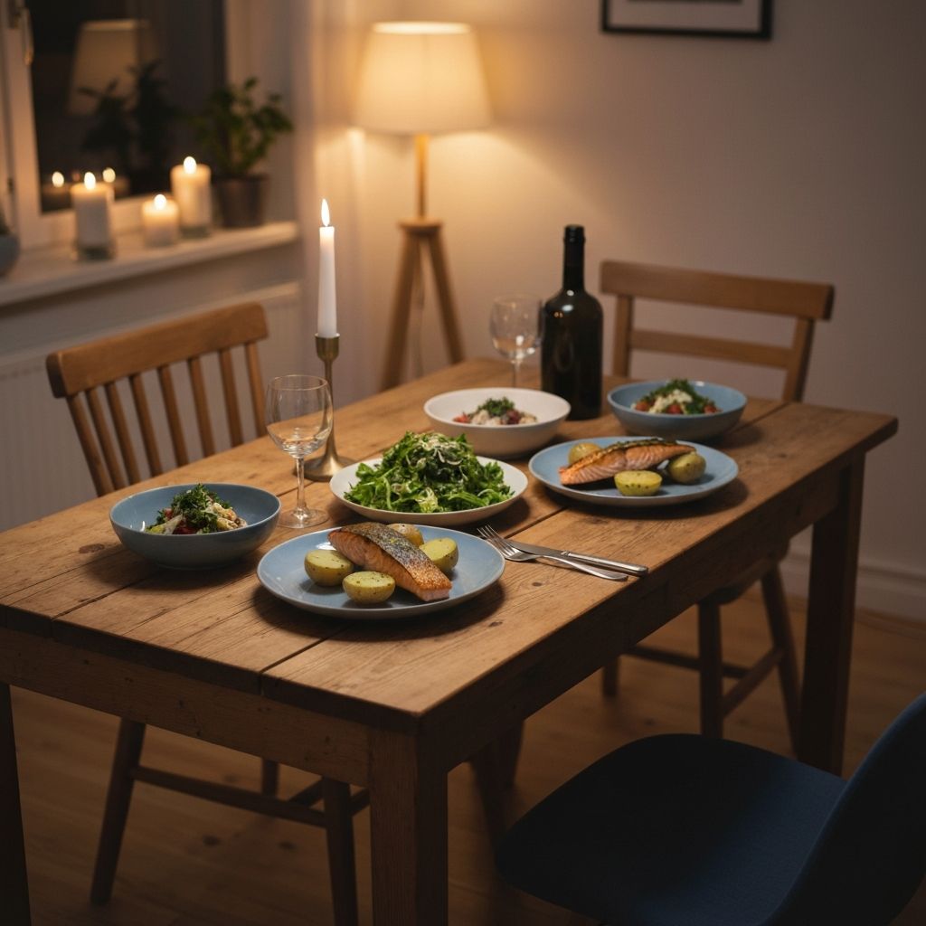 Kvällsmåltid hemma